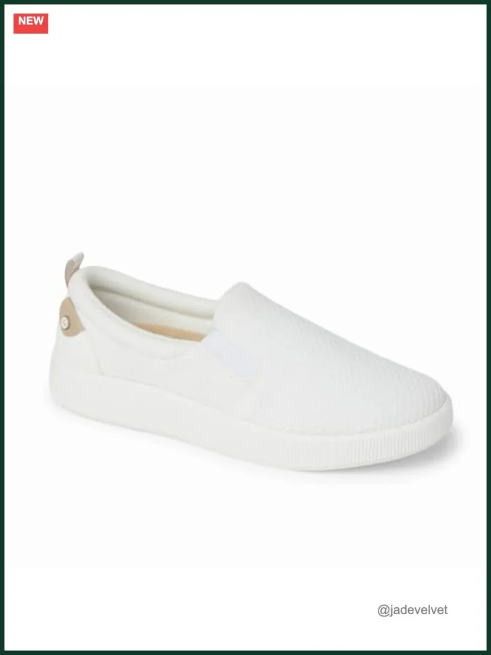 Coastal Slip-On Knit Sneakers Lightweight EVA Sole